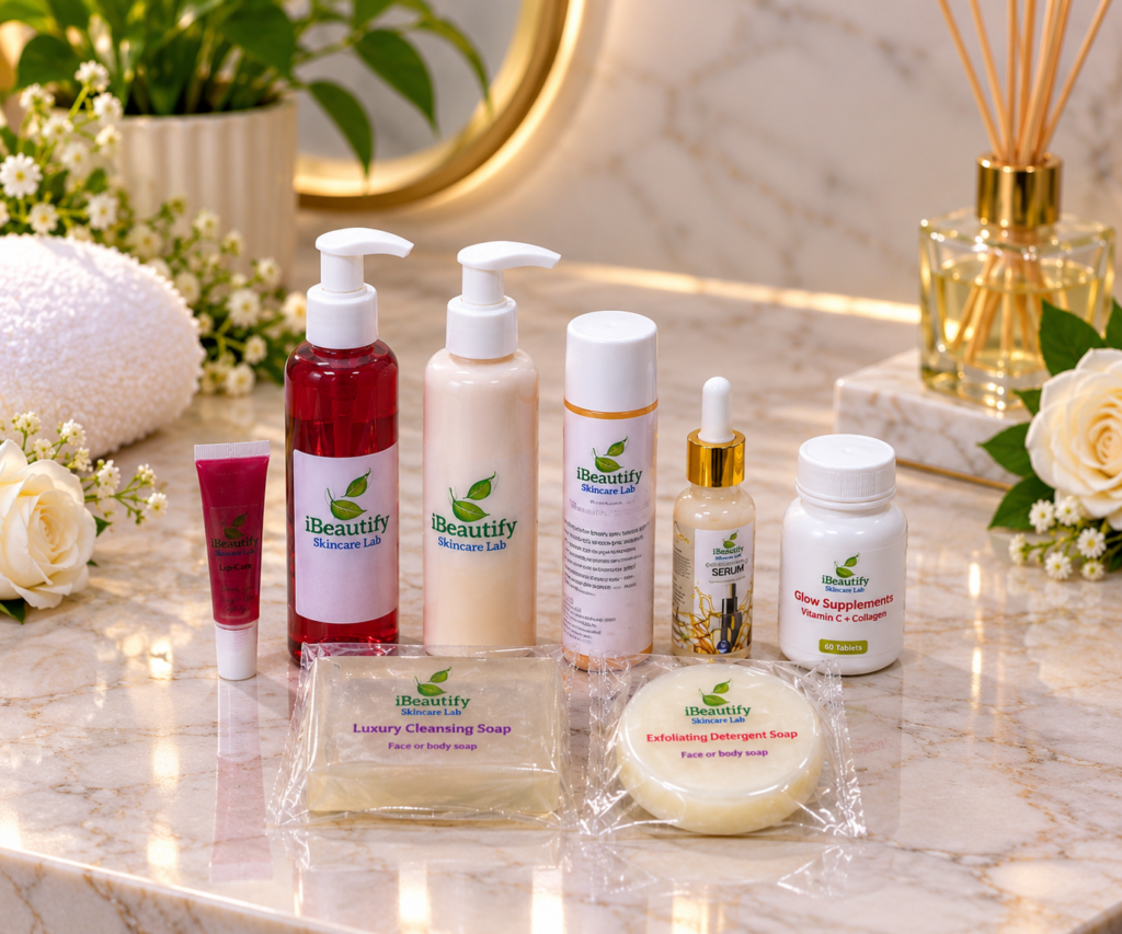Luxury Brightening Combo with Glow Supplements